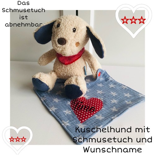 Kuscheltier mit schmusetuch - kuscheltier★mit,