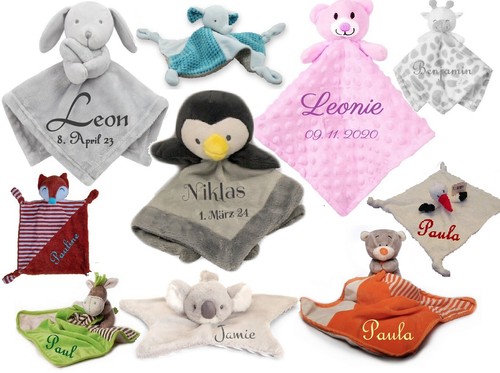Baby kuscheltuch auswahl - kuscheltuch,