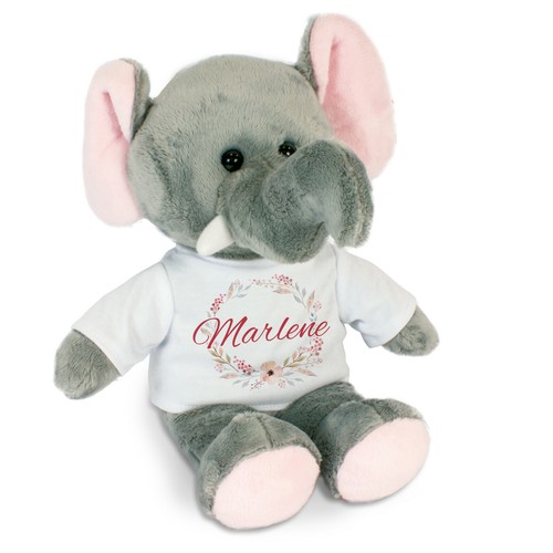 Kuscheltier elefant mit name - elefant,