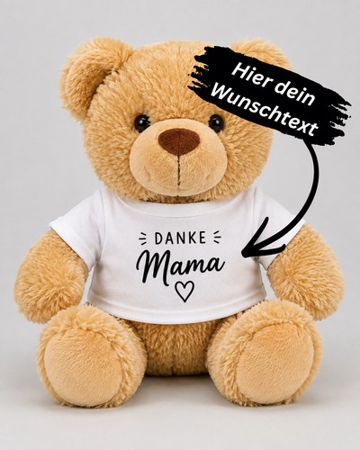 Teddybär personalisiert mit - teddybär,