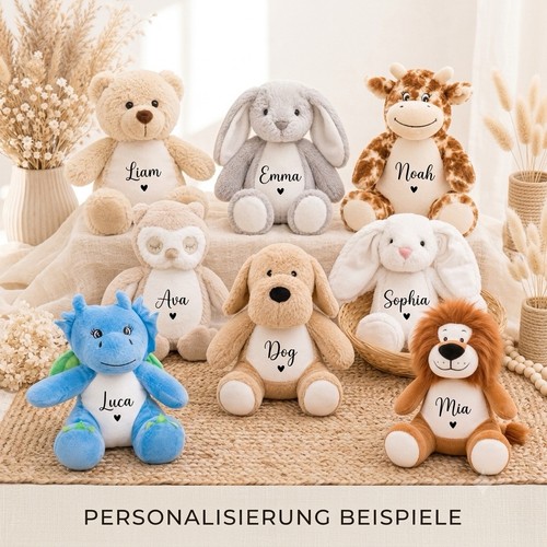 Personalisiertes kuscheltier - personalisiertes,