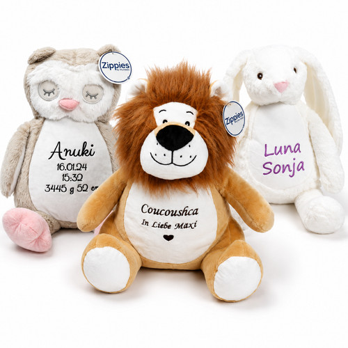 Zippie kuscheltier mit namen - zippie,