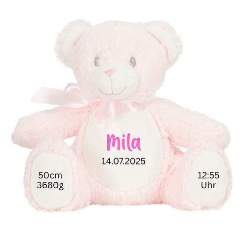 Personalisierter kuschelbär - personalisierter,